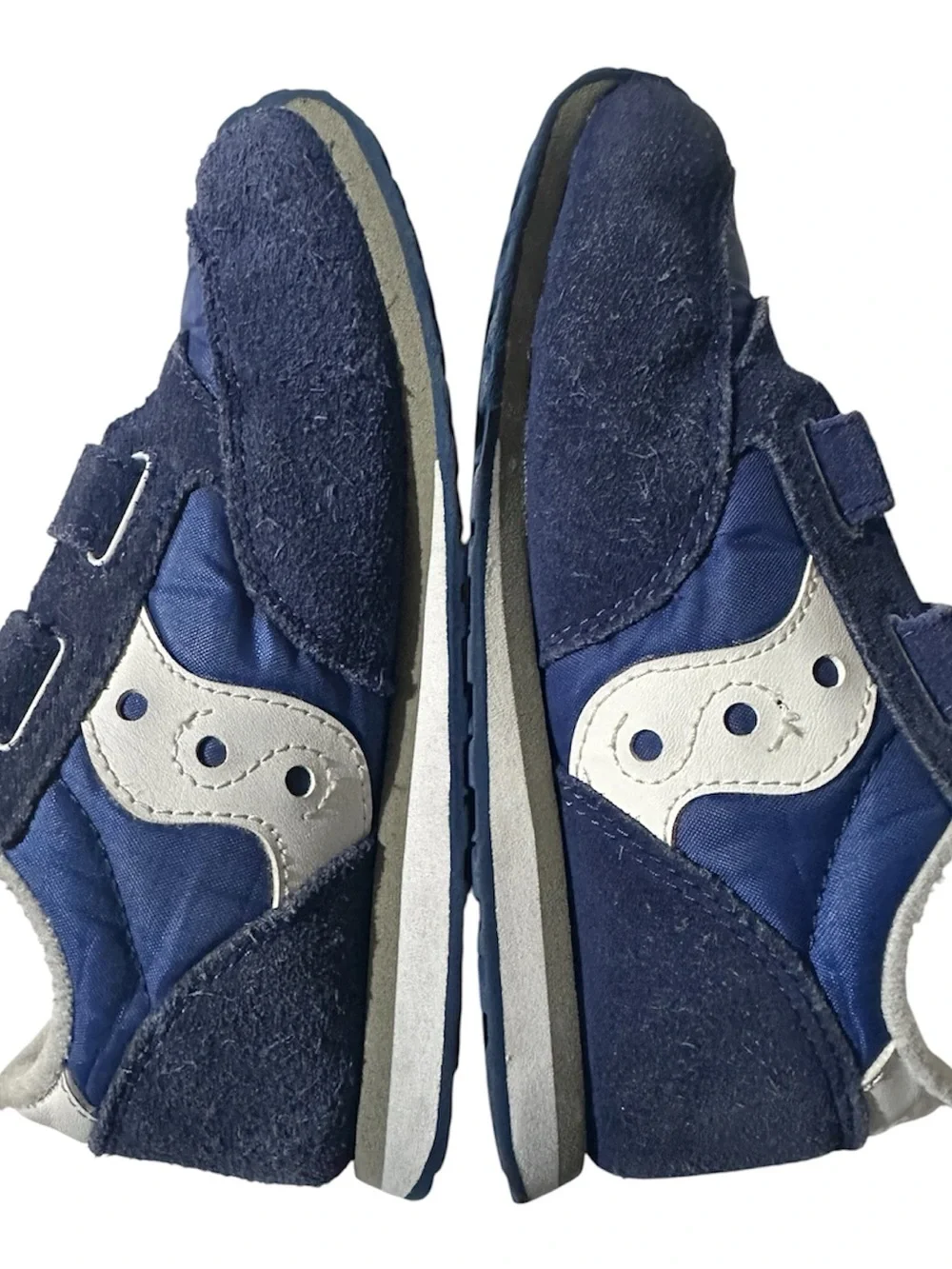 SAUCONY Little Kids Blue Hook-and-Loop Sneakers Size 12 M
